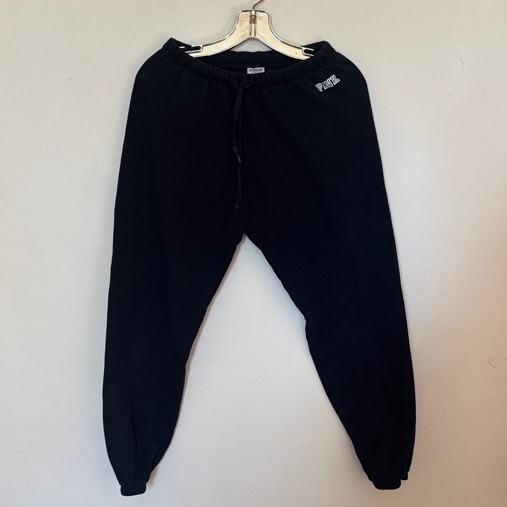 PINK Victoria's Secret Black Joggers